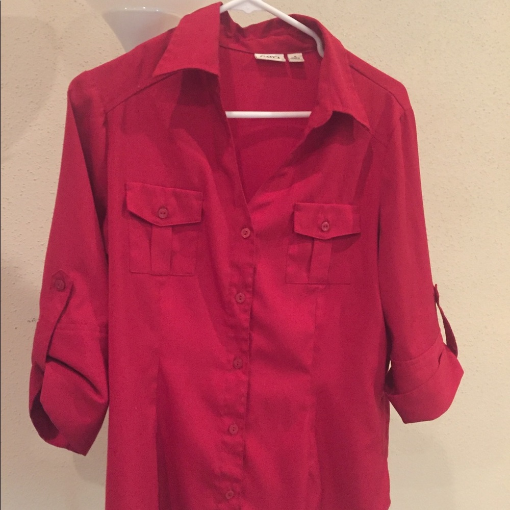 Medium Button-Up Blouse